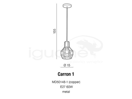 Lampa CARRON 1