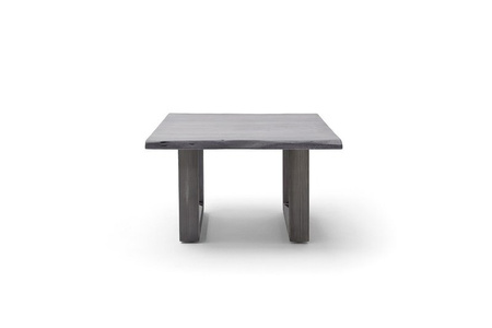 Stolik CARTAGENA 75cm, szary przecierany, antyczny "U"