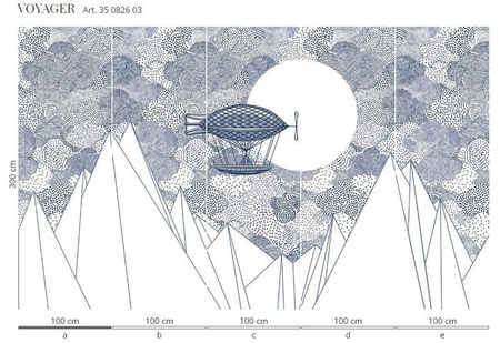 Mural Voyager 35 0826 03 Flizelina
