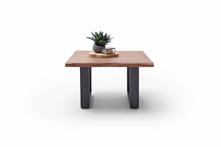 Stolik CARTAGENA 75cm, orzech, antracyt mat "U"