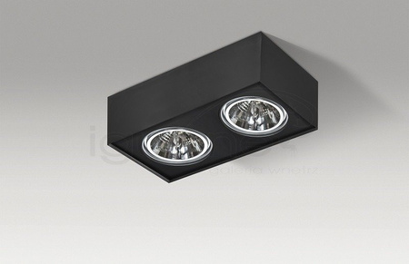 Plafon Paulo 2 12V czarny