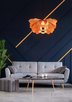 Lampa wisząca Evita brzoza