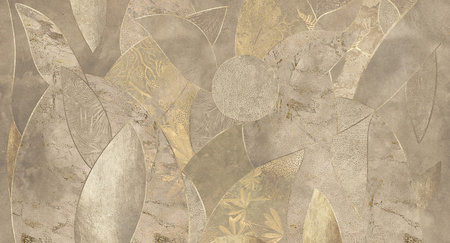 Mural Harmony MU13082 metallic gold