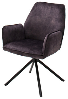 Krzesło obrotowe OTTAWA 2 z podłokietnikami antacyt