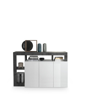 Komoda Hamburg 3 drzwiowa oxide