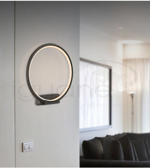 Lampa ORION BLACK kinkiet