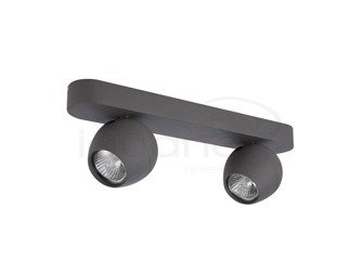 Lampa PERA 2 plafon szara