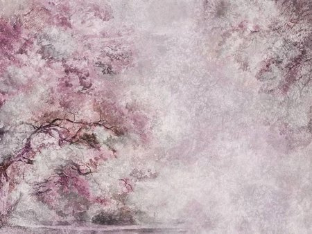 Mural Sanctuary Pink winyl