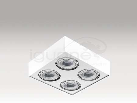 Lampa PAULO 4 230V biała
