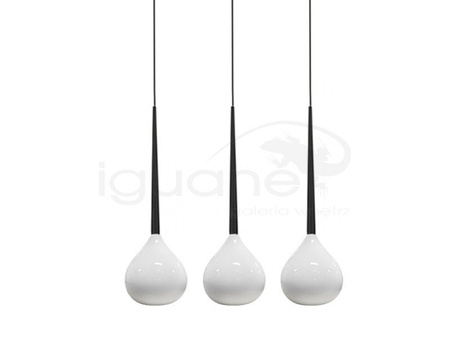 Lampa AGA-3 wisząca biała