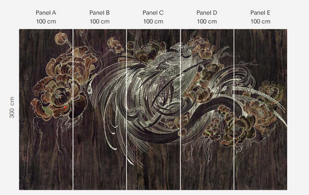 Mural Aves 35 0482 06 Flizelina