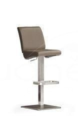 Hoker DIAZ podstawa kwadratowa ekoskóra cappuccino