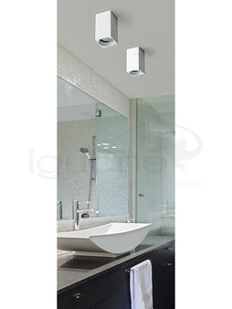 Lampa MINI SQUARE czarna
