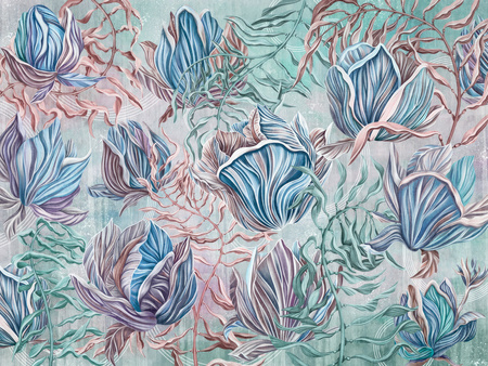 Mural Bloom 730 32 2301 - winyl