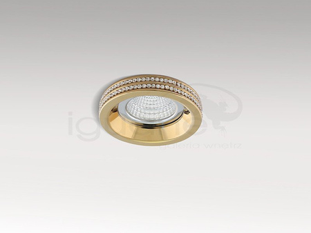 Lampa EVA ROUND złota