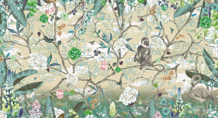 Mural Lost world MU12100 flizelina