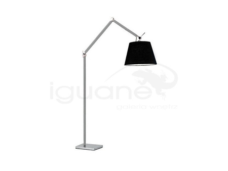 Lampa ZYTA ALU podłogowa czarna