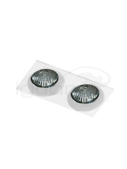 Lampa IVO SQUARE 2 biała