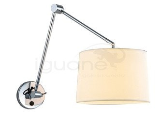 Lampa ADAM S kinkiet biała