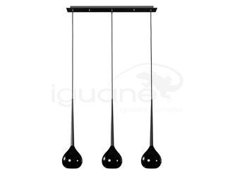 Lampa AGA-3 wisząca czarna