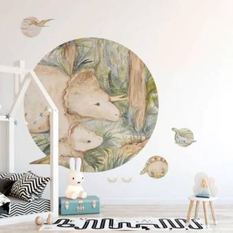 Mural koło Dino Story