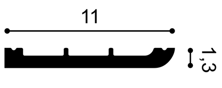 Listwa przysufitowa SX184