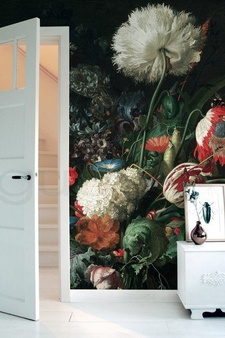 Mural Golden Age Flowers I WP-210