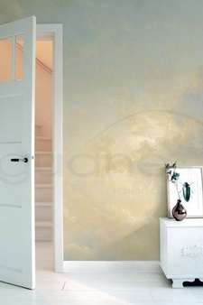 Mural Golden Age Clouds sunrise WP-393