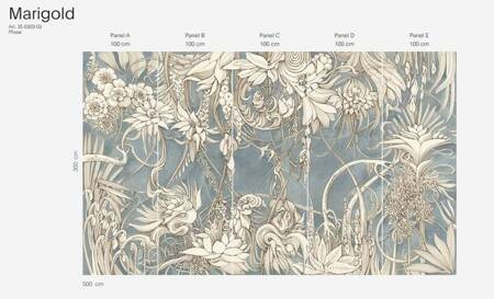 Mural Marigold 35 0303 03 Flizelina