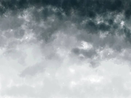 Mural Watercolor Ombre Storm winyl 