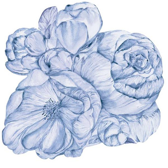 Mural koło Brassica Blue