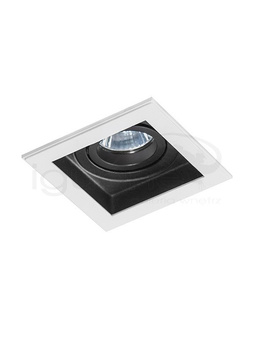 Lampa MINORKA biało-czarna