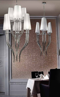 Lampa DIABLO 3 czarna wisząca