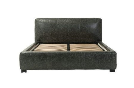 Łóżko Shabby Bed z pojemnikiem 160x200 skóra