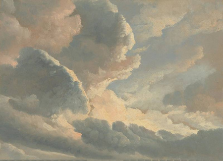 Mural Golden Age Clouds Cloudy Sky WP-785