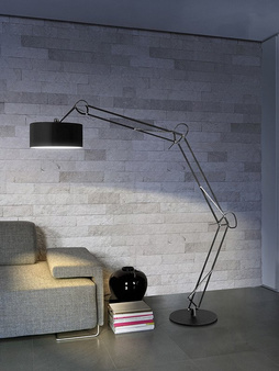 Lampa BOSSE podłogowa biała