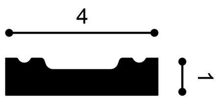 Listwa przysufitowa SX162