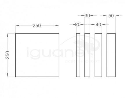 Panel Pixel S 4cm