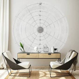 Mural koło Tapeta  Zodiac
