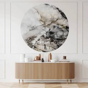 Mural koło Lago Beige and Grey