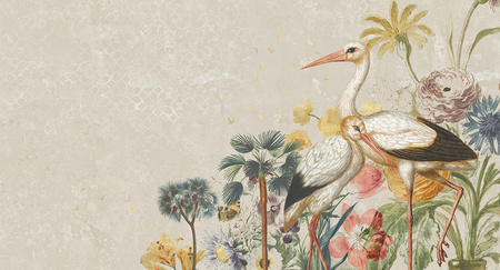 Mural Cranes in Love MU13088 flizelina