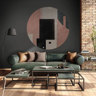 Mural koło Collage