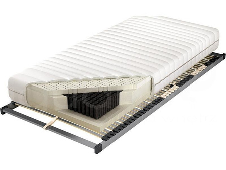 Materac Czar Nocy X5 1-polowy Silver Active 100x200