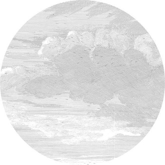 Mural Engraved Clouds CK-057