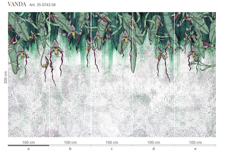 Mural Vanda 35 0743 08 flizelina