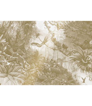 Mural Tropical Landscapes MW-064 złoty