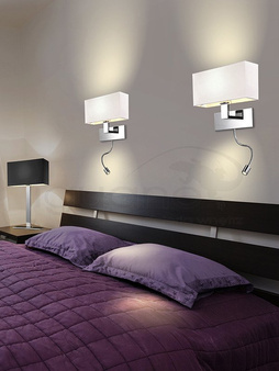 Lampa MARTENS kinkiet LED biała