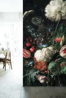 Mural Golden Age Flowers I WP-200