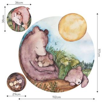 Mural koło Bears Family