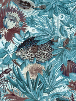 Mural Underwater Jungle WP-684
